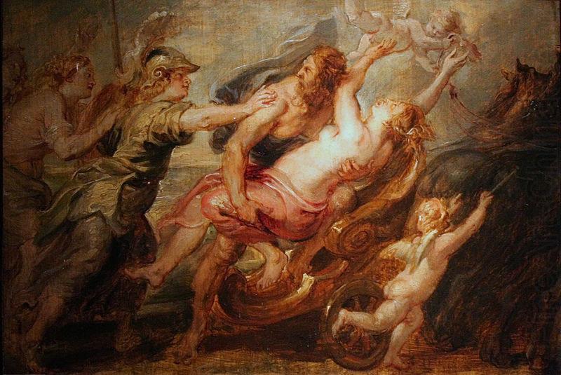 Peter Paul Rubens L enlevement de Proserpine china oil painting image
